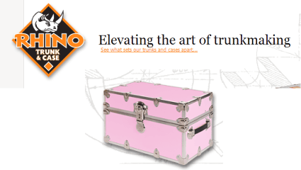 eshop at Rhino Trunk and Case's web store for Made in the USA products